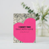 Gevangenis Lange Afstand Schattig Warenhuis Hart Briefkaart (Staand voorkant)