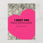 Gevangenis Lange Afstand Schattig Warenhuis Hart Briefkaart (Voorkant)