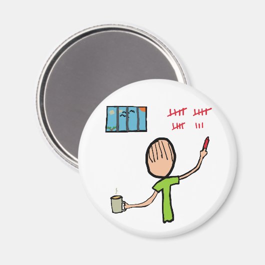 Gevangenis Magneet (Voorkant / Achterkant)