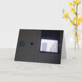 "Gevangenis, school, of allebei...?" Birthday-kaar Kaart (Gele Bloem)