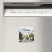 gevangenis van Alcatraz, bekeken vanuit San Franci Magneet (Insitu (Vaatwasser))