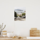 gevangenis van Alcatraz, bekeken vanuit San Franci Poster (Keuken)