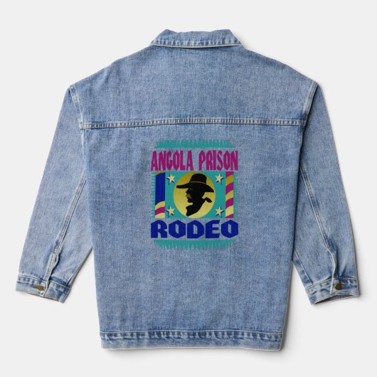 Gevangenis van Angola Rodeo Denim Jacket (Achterkant)