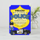 Gevangenis van de Britse politie van Cute Trendy Kaart (Staand voorkant)