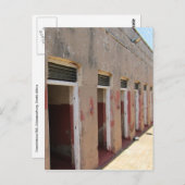 gevangenis van mandela cellen briefkaart (Voorkant / Achterkant)