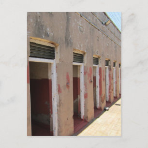 gevangenis van mandela cellen briefkaart