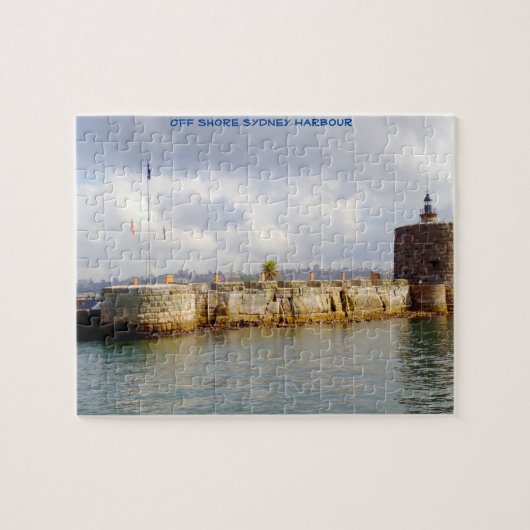 Gevangenis voor de kust van Sydney Harbour Legpuzzel (Horizontaal)