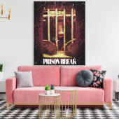Gevangenisbreek - Gewikkeld Canvas (Insitu (Woonkamer))