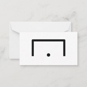 Gevangenisbriefje Kaart Notitiekaartje