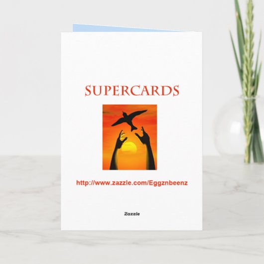 Gevangeniscard voor een visser kaart (Achterkant)