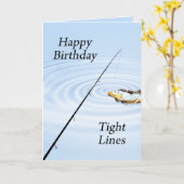 Gevangeniscard voor een visser kaart (Gele Bloem)