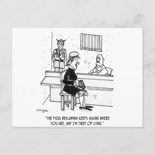 GevangenisCartoon 9493 Briefkaart (Voorkant)