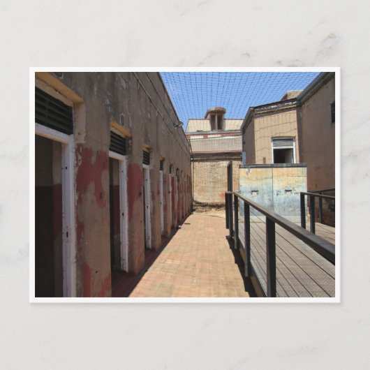 gevangeniscellen briefkaart (Voorkant)