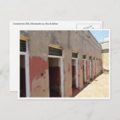 gevangeniscellen van mandela briefkaart (Voorkant / Achterkant)