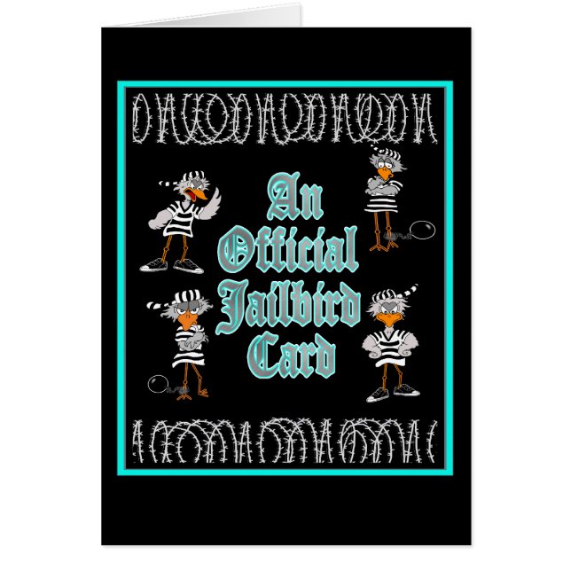 Gevangeniskaart (Voorkant)