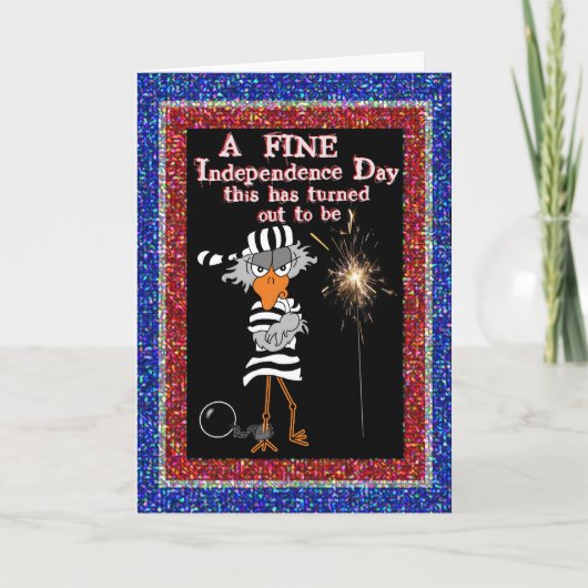 Gevangeniskaart: 4 juli kaart (Voorkant)