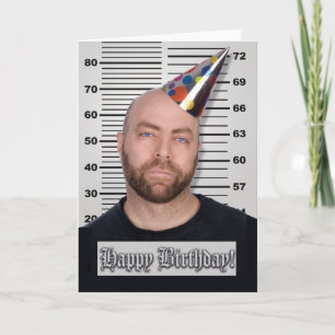 Gevangeniskaarten - Inmate B-Day Kaart