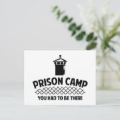 Gevangeniskamp Briefkaart (Staand voorkant)