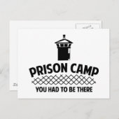 Gevangeniskamp Briefkaart (Voorkant / Achterkant)