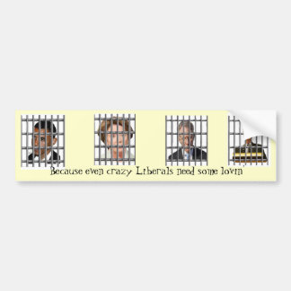Gevangenisliefde voor de grote vier bumpersticker