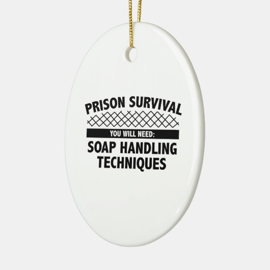 Gevangenisoverleving Keramisch Ornament (Links)