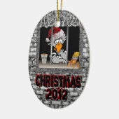 Gevangenisversiering Keramisch Ornament (Links)