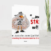 Gevangenisvrijstellingskaart Kaart (Achterkant)