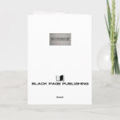 GevangenisWenskaart - Denken aan u Bedankkaart (Achterkant)