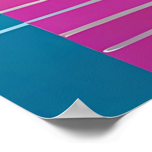 Gevangenschap in New Metropolis Sci-Fi Fantasy Pin Poster (Hoek)