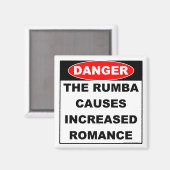 Gevaren Rumba Magnet (Voorkant / Achterkant)
