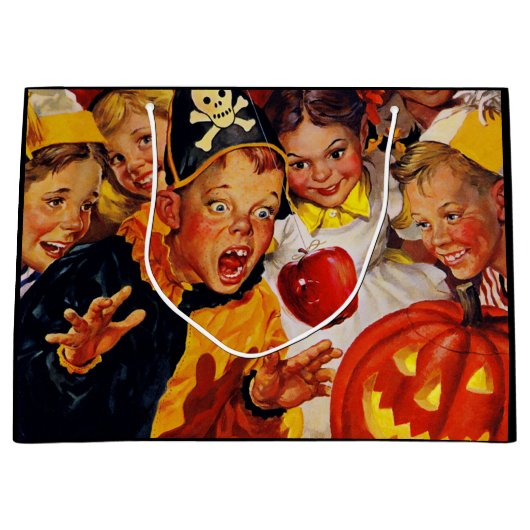 Gevaren van appel happen groot cadeauzakje (Voorkant)