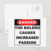 Gevaren van Bolero-Briefkaart Briefkaart (Voorkant / Achterkant)