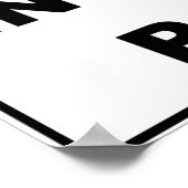 Gevaren van Bolero-Poster Poster (Hoek)