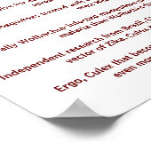 Gevaren van Wolbachia Mosquitoes door RoseWrites Poster (Hoek)