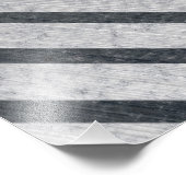 Gevarenband metaal foto afdruk (Hoek)