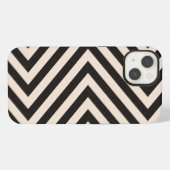 Gevarenstrepen iPhone Hoesje (Achterkant horizontaal)