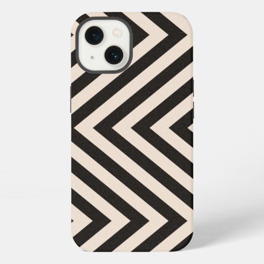 Gevarenstrepen iPhone Hoesje (Achterkant)