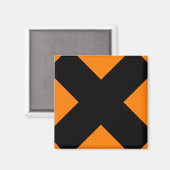 gevarensymbool magneet (Voorkant / Achterkant)