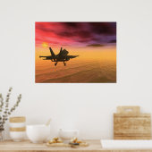 Gevarenzone Poster (Keuken)