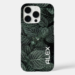 Gevarieerd gebladerte - Donkergroene bladeren met iPhone 16 Pro Hoesje