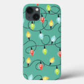gevarieerd kerstlichtpatroon Case-Mate iPhone case (Achterkant)