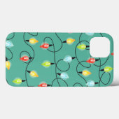 gevarieerd kerstlichtpatroon Case-Mate iPhone case (Achterkant (horizontaal))