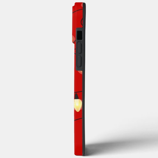 gevarieerd kerstlichtpatroon Case-Mate iPhone case (Achterkant / Links)