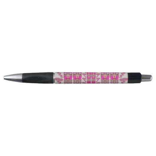 Gevarieerde bloemrozen pen (Voorkant)