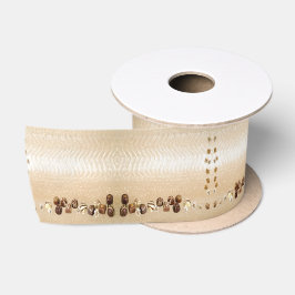 Gevarieerde chocolade met decoratieve bloemen lint