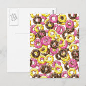 Gevarieerde Donuts Briefkaart (Voorkant / Achterkant)
