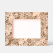 Gevarieerde Fittonia bladeren botanisch Gegraveerde Lijstjes (Voorkant)