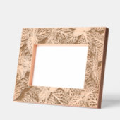 Gevarieerde Fittonia bladeren botanisch Gegraveerde Lijstjes (Links)