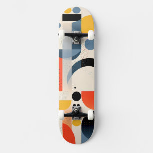Gevarieerde kleurrijke vormen persoonlijk skateboard