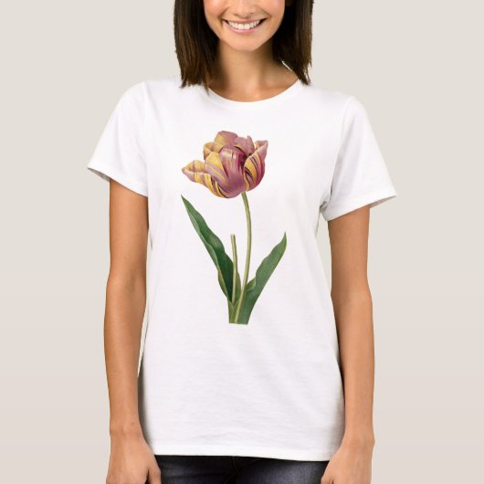  gevarieerde tulpenpastels t-shirt (Voorkant)